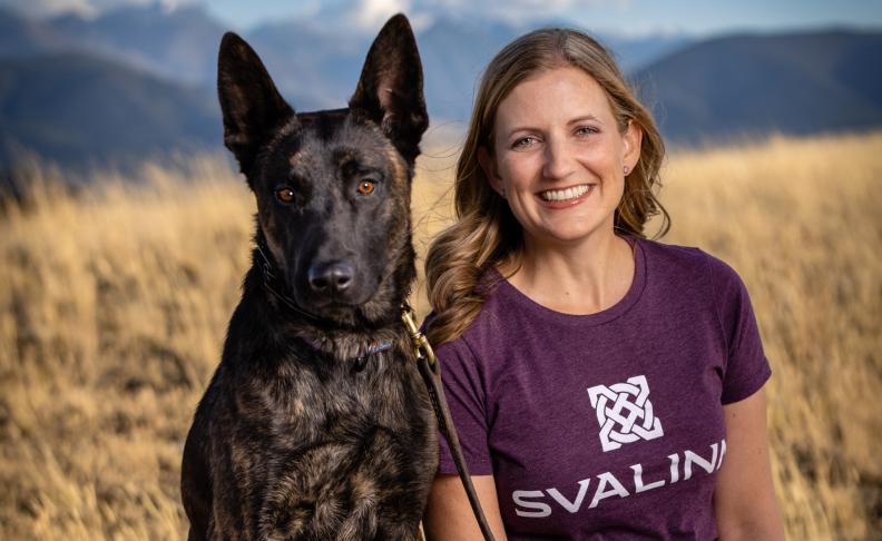 Alicia & Slinger in Field